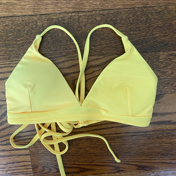 Zaful yellow bikini top - Picture 1 of 3